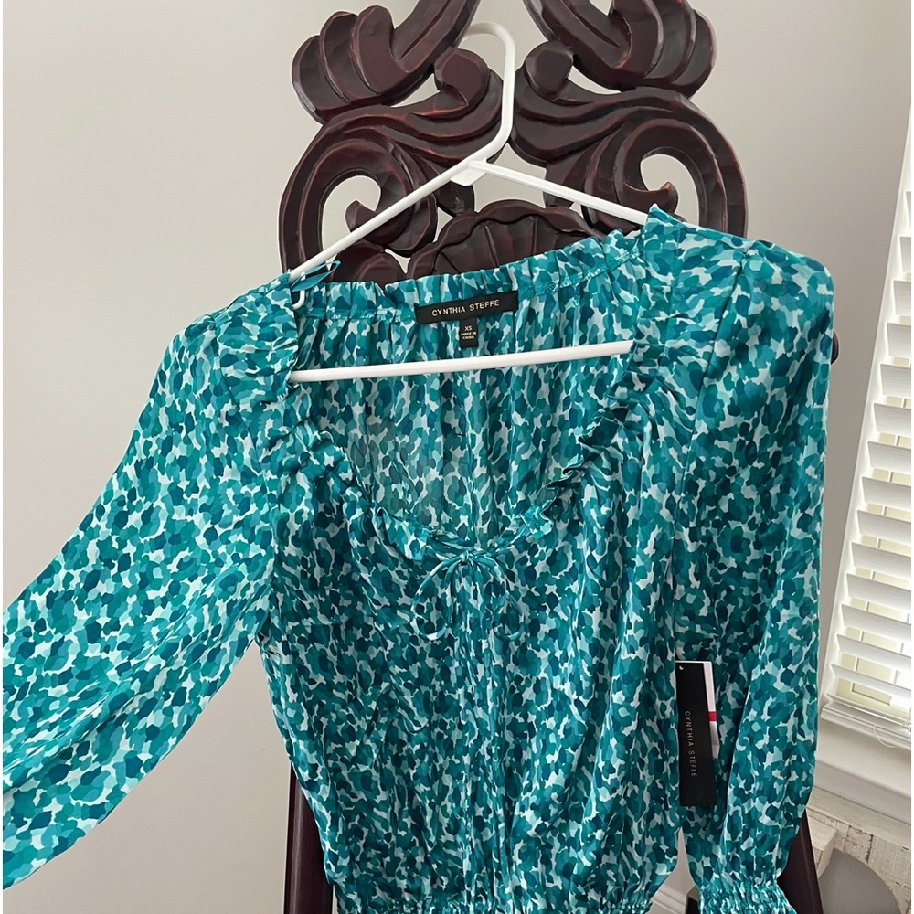 Brand New With Tags Cynthia Steffe Blouse. Size XS